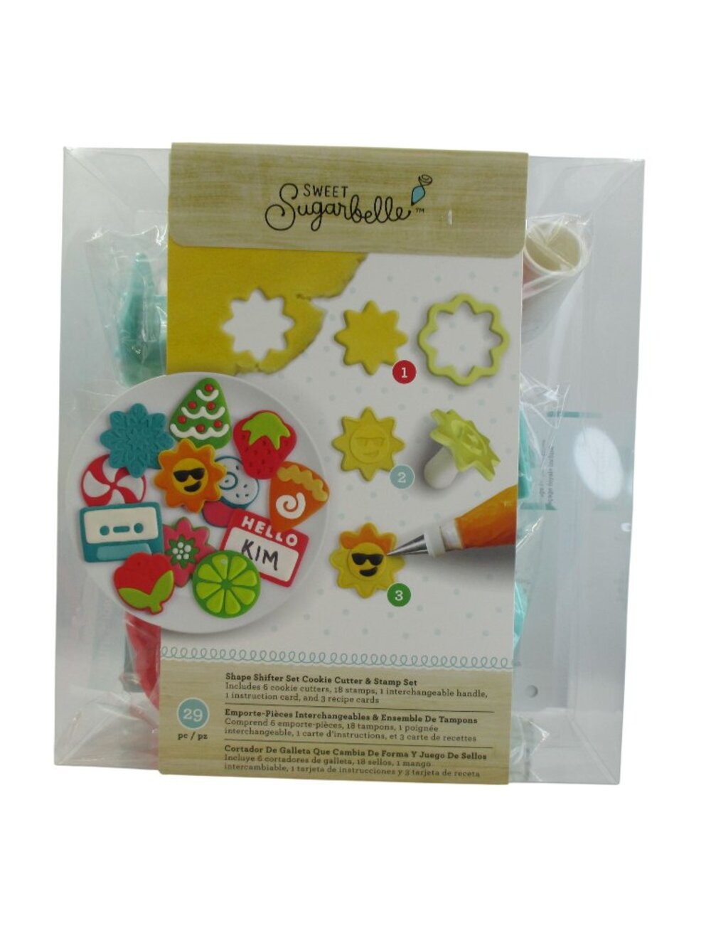 Sweet Sugarbelle Shape Shifter Cookie Cutter & Stamp Set 29 Piece Y2K Whimsical